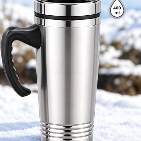 Glass Bottle and Mug